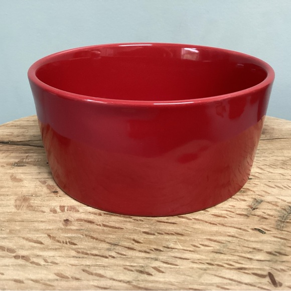 🔴 Beautiful Rae Dunn “Ho Ho Ho” Christmas Dog Bowl - Candy Bowl - Candle Holder - Picture 5 of 12